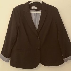 Calvin Klein black blazer size 16W